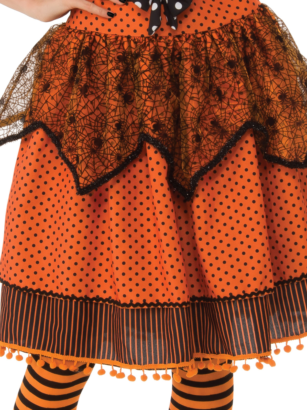 POLKA DOT WITCH COSTUME, ADULT - Image 3