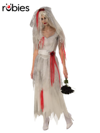 GHOST BRIDE COSTUME, ADULTS