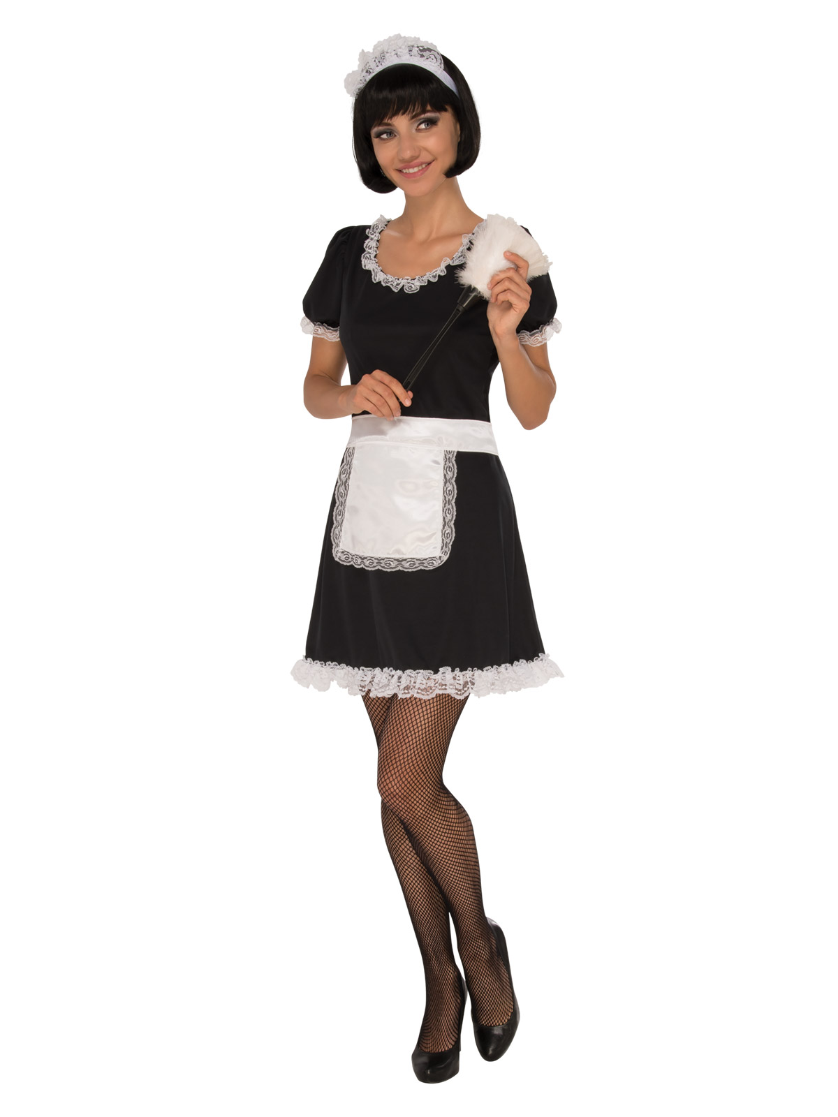 FRENCH MAID COSTUME, ADULT - Image 2