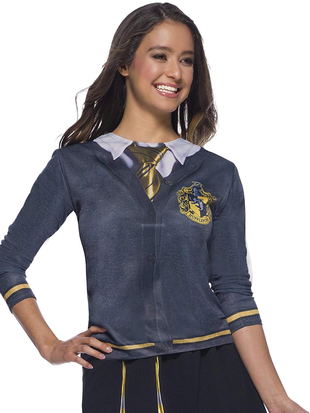 HUFFLEPUFF COSTUME TOP, ADULT - Image 2