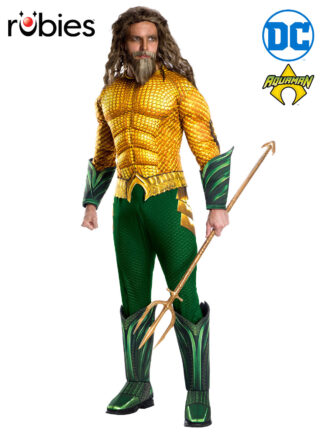 AQUAMAN DELUXE COSTUME, ADULT
