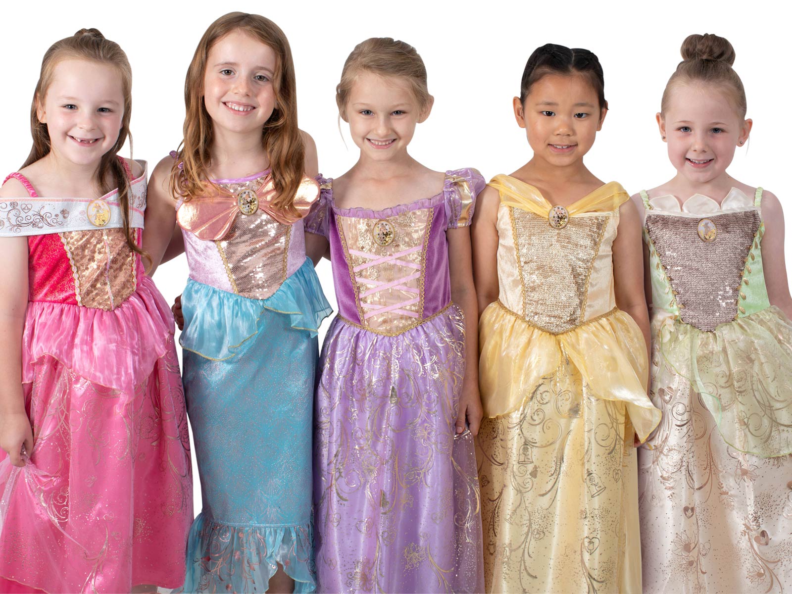 TIANA ULTIMATE PRINCESS CELEBRATION COSTUME, CHILD - Image 4