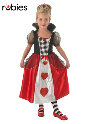 QUEEN OF HEARTS COSTUME, CHILD