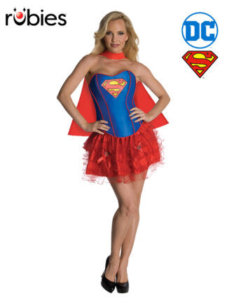 SUPERGIRL SECRET WISHES COSTUME, ADULT