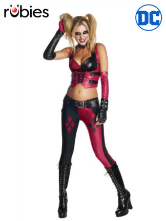 HARLEY QUINN DELUXE COSTUME, ADULT