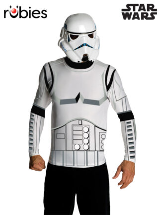 STORMTROOPER CLASSIC COSTUME TOP & MASK, ADULT