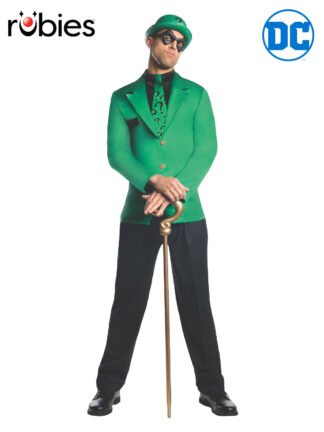 THE RIDDLER DELUXE COSTUME, ADULT