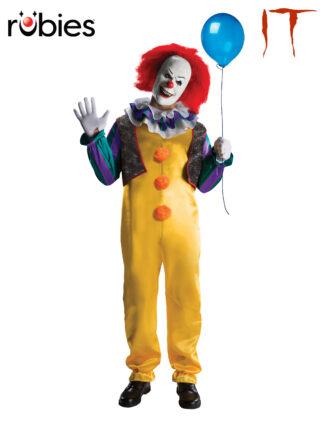 PENNYWISE DELUXE COSTUME, ADULT