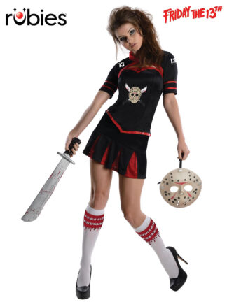 JASON CHEERLEADER SECRET WISHES CORSET COSTUME, ADULT