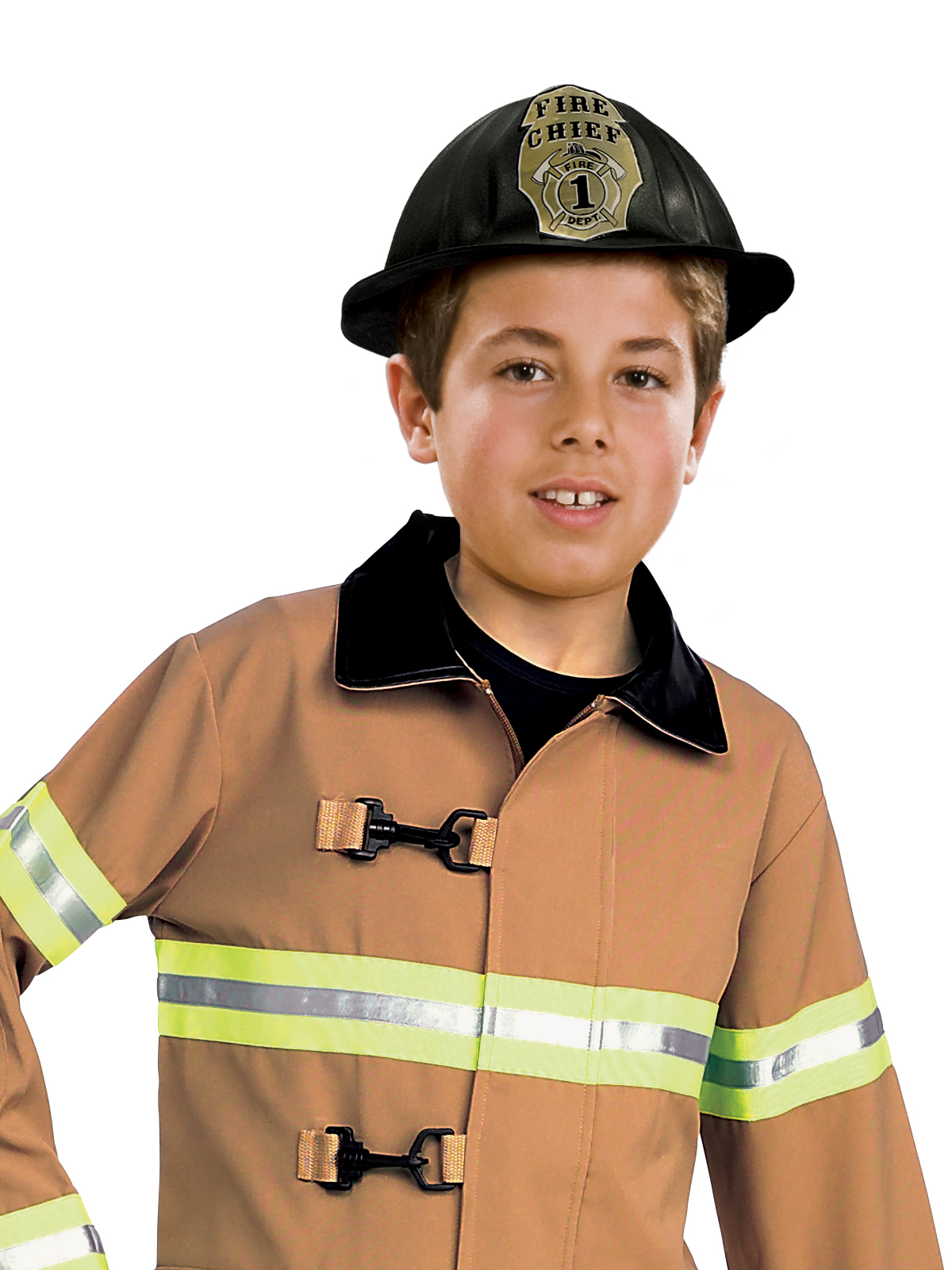 FIRE FIGHTER DELUXE COSTUME, CHILD - Image 2