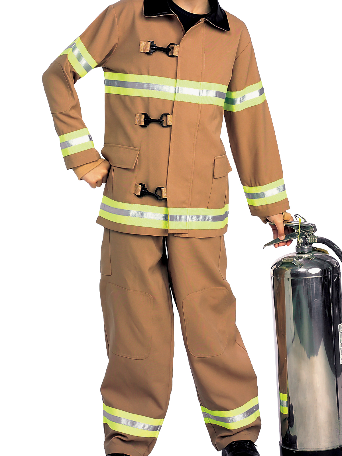 FIRE FIGHTER DELUXE COSTUME, CHILD - Image 3