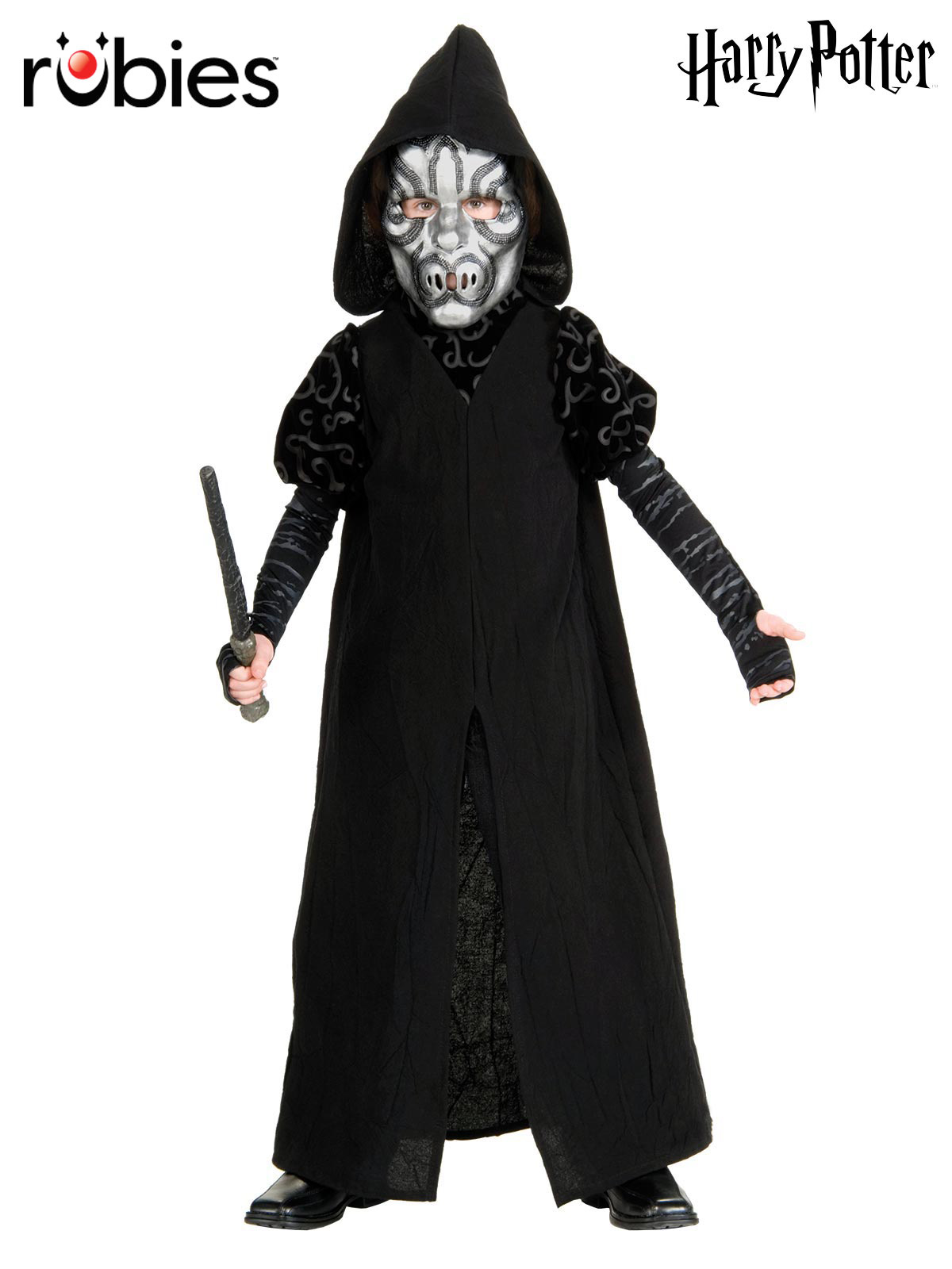 DEATH EATER DELUXE COSTUME, CHILD