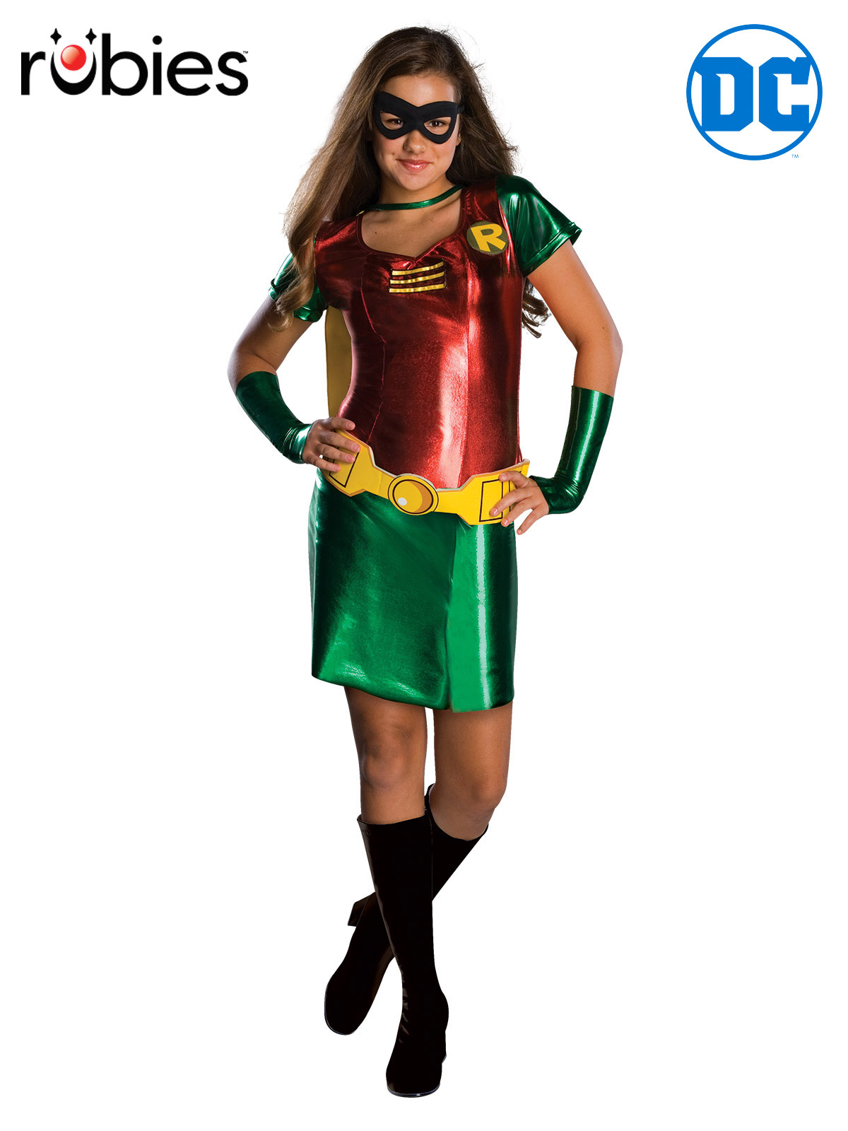 ROBIN TEEN TITANS FEMALE COSTUME, CHILD
