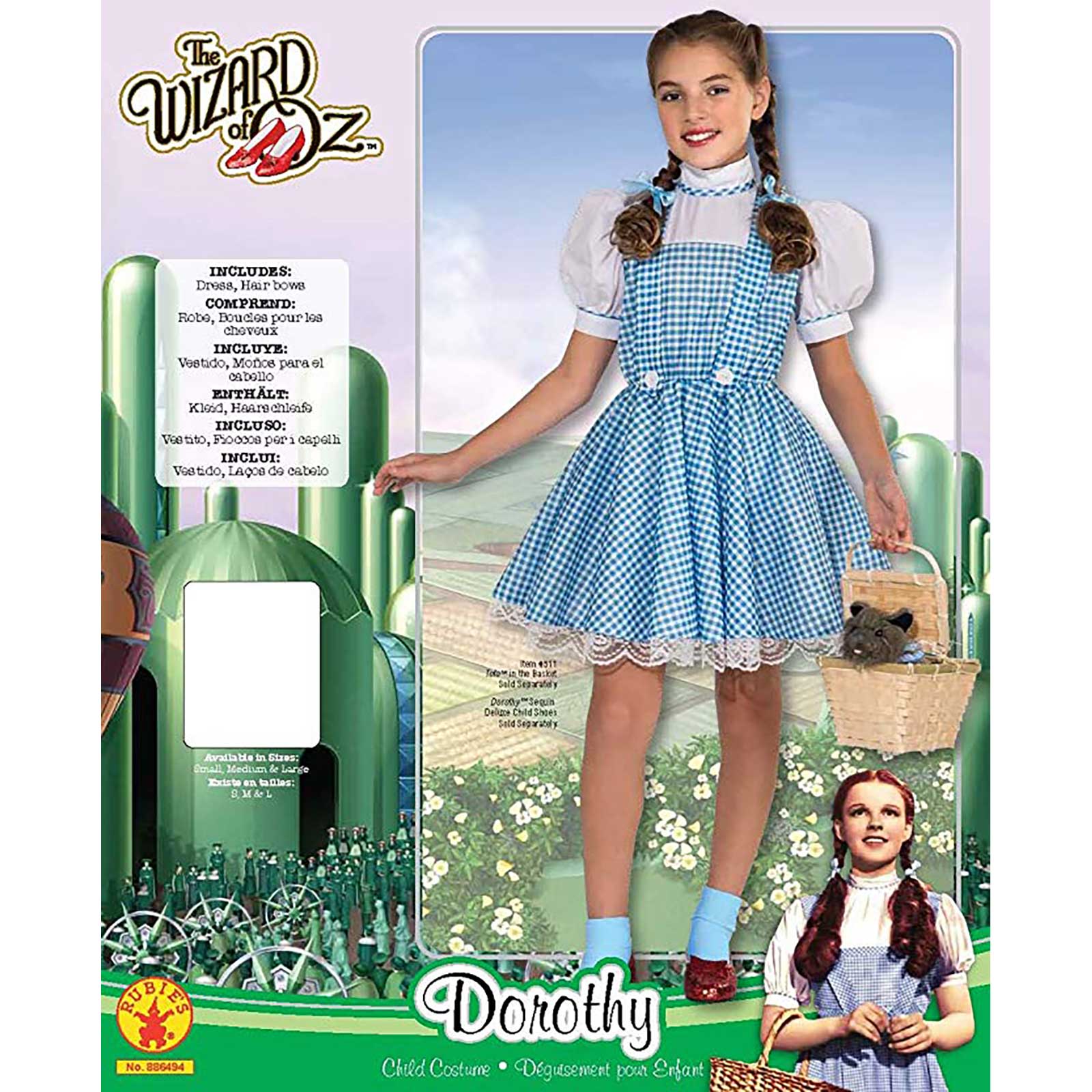 DOROTHY DELUXE COSTUME, CHILD - Image 4