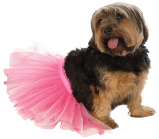 PINK PET TUTU DRESS