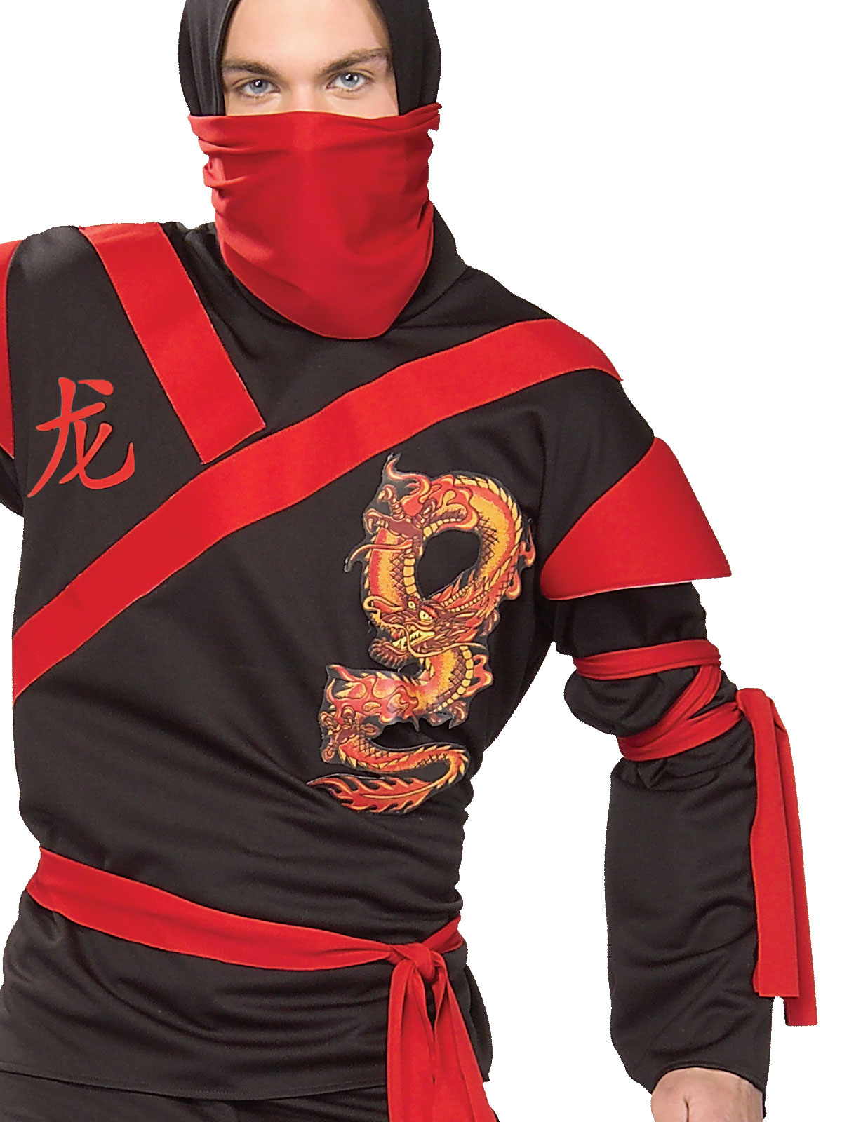 DRAGON NINJA WARRIOR COSTUME, ADULT - Image 2