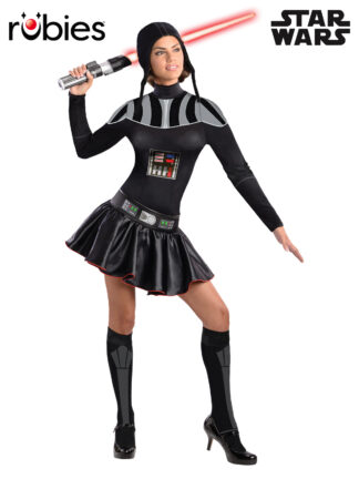 DARTH VADER FEMALE COSTUME, ADULT
