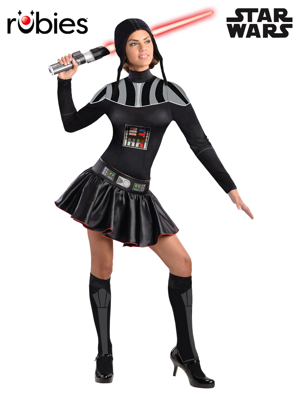 DARTH VADER FEMALE COSTUME, ADULT