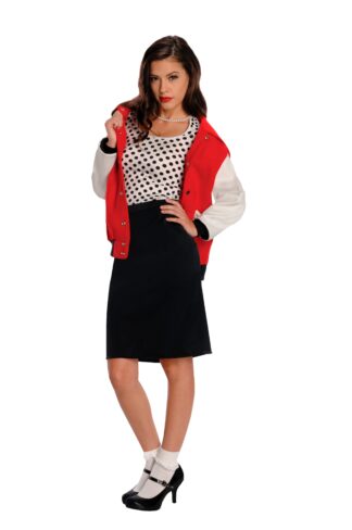 50'S REBEL CHICK COSTUME, ADULT