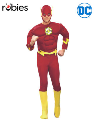 THE FLASH COSTUME, ADULT
