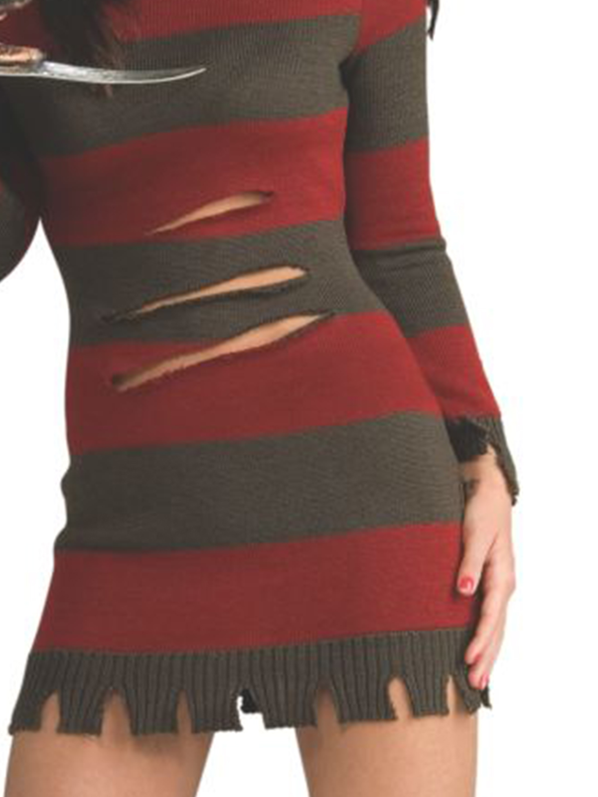 FREDDY 'MISS KRUEGER' COSTUME, ADULT - Image 3