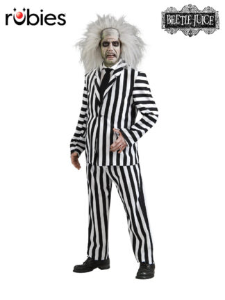 BEETLEJUICE DELUXE COSTUME, ADULT