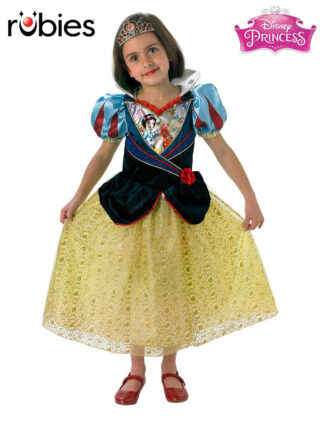 SNOW WHITE SHIMMER DELUXE COSTUME, CHILD