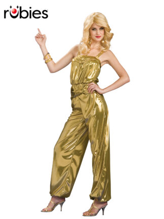 SOLID GOLD DIVA COSTUME, ADULT