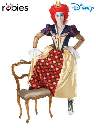 QUEEN OF HEARTS PREMIUM COSTUME, ADULT