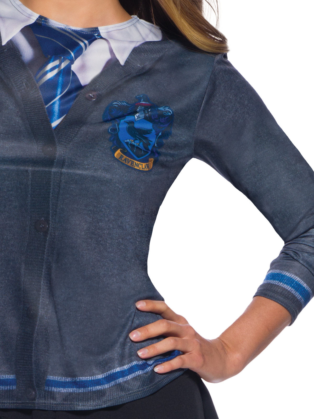 RAVENCLAW COSTUME TOP, ADULT - Image 3