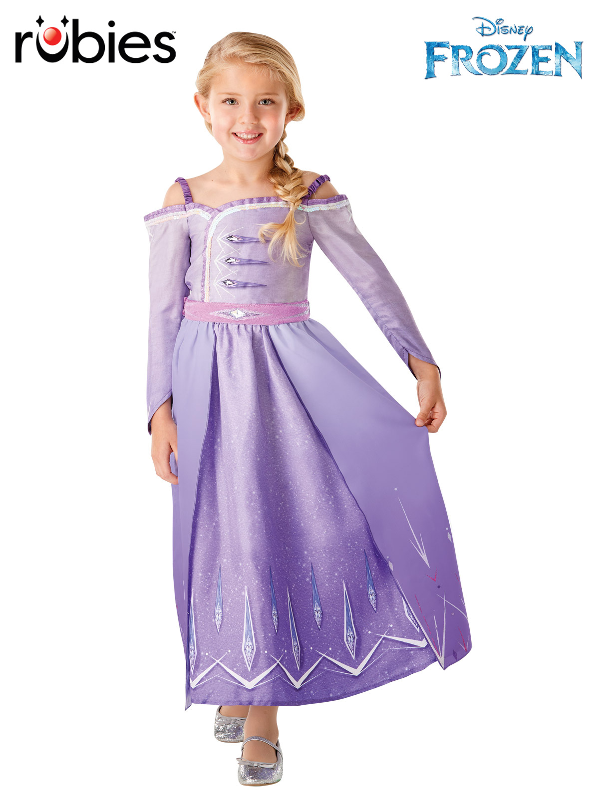 ELSA FROZEN 2 PROLOGUE COSTUME - SIZE 4-6 YRS