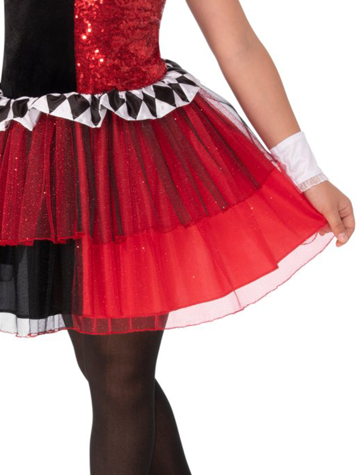 HARLEY QUINN DELUXE TUTU COSTUME, CHILD - Image 3