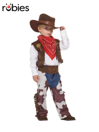 COWBOY KID COSTUME - SIZE S